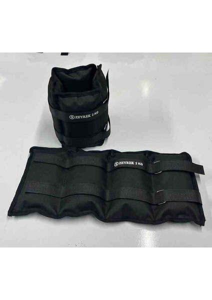 S ZEYREK 2 kg ×2 adet toplam 4 kg El Ayak Bilek Kas Güçlendiriçi Ağırlık Seti