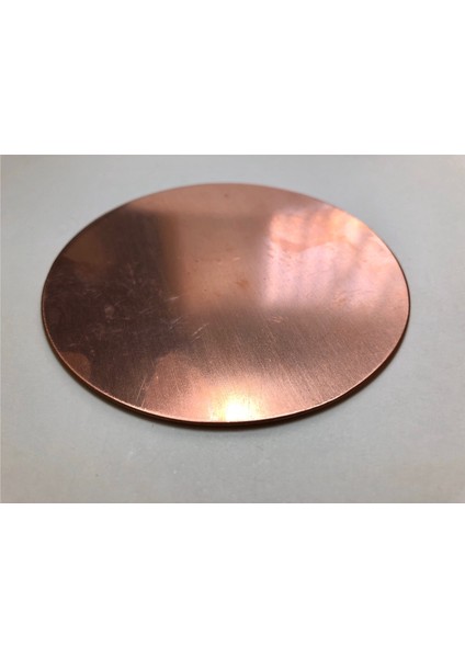 Saf Bakır Levha, Kaplamasız Bakır Plaka 0.60 mm Kalınlık
