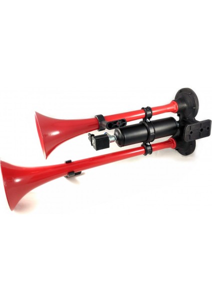 Süper Apollo Çiftli Yankılı 58CM Havalı Korna 12VOLT modelleri