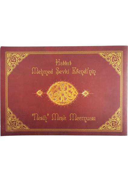 Karin Hattat Mehmet Şevki Efendinin Nesih Meşk Mecmuası 5610082097 1