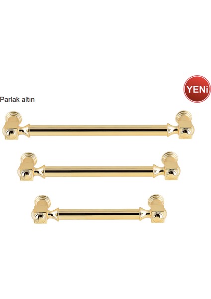 Bien Kulp Altın Parlak Renkli C:320 mm 3'lü Paket modelleri