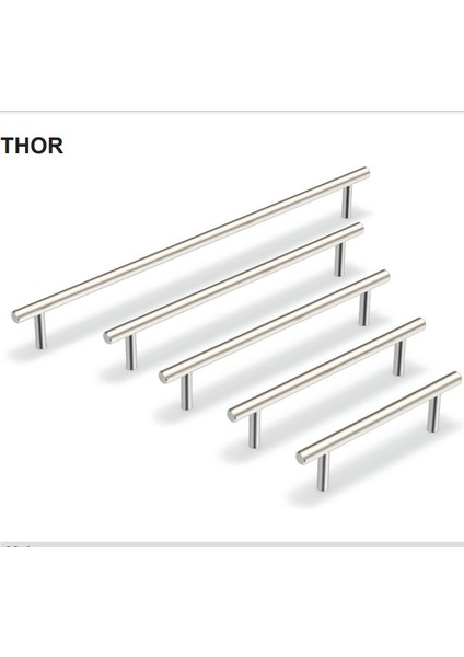 Thor Kulp Inox Renkli 128 mm 2'li Paket