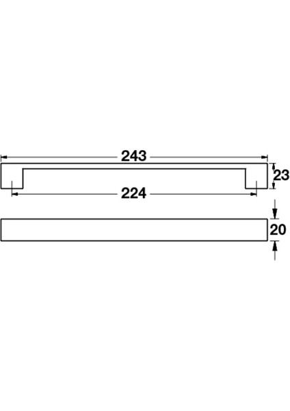 Hannah Kulp Siyah Renkli 224 mm 6'lı Paket fiyatları