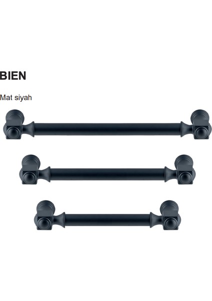 Bien Kulp Siyah Renkli C:224 mm 4'lü Paket modelleri