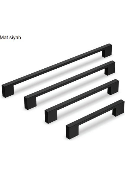 Han Kulp Siyah Renkli 224 mm 6'lı Paket modelleri
