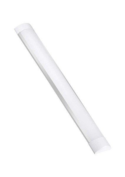 2 Adet Bant Armatürü - 18 Watt 60 cm Beyaz Işık Florasan