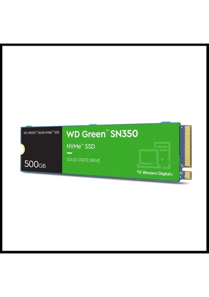 Wd Green SN350, WDS500G2G0C, 500GB, 2400/1500, Gen3, Nvme Pcıe M.2, SSD fiyatları
