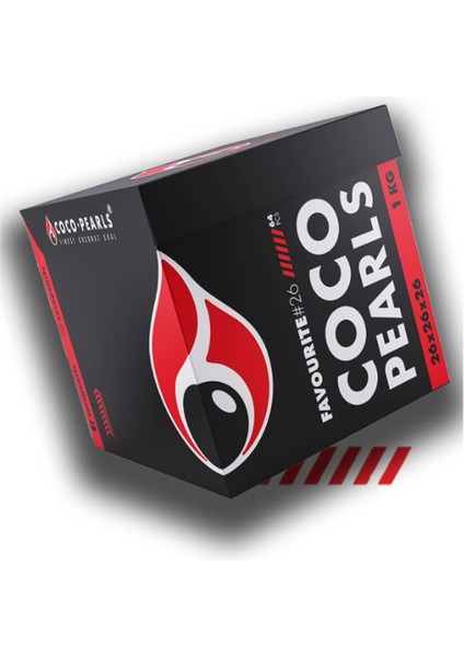Dr Karam Coco Pearls Nargile Kömürü 26MM 1kg
