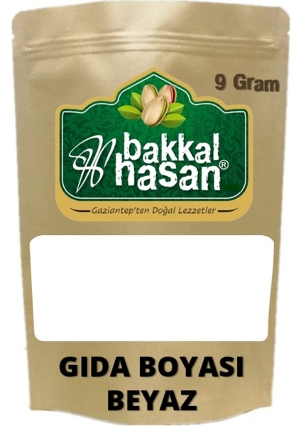 Gıda Boyası Toz Beyaz 9 gr