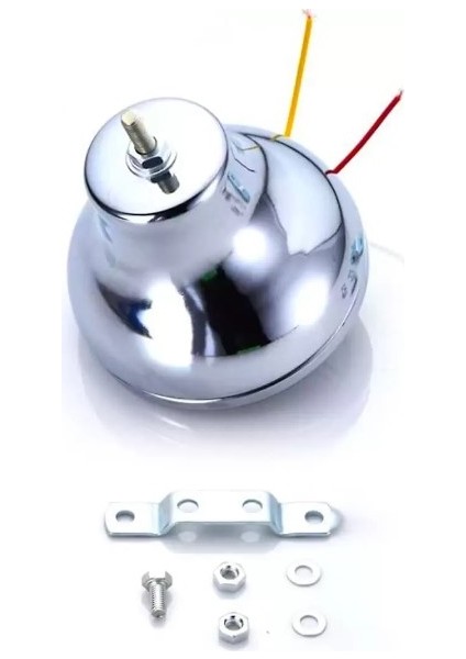 Krom Yüksek Sesli Çın Çın Tramvay Çan Korna 12V