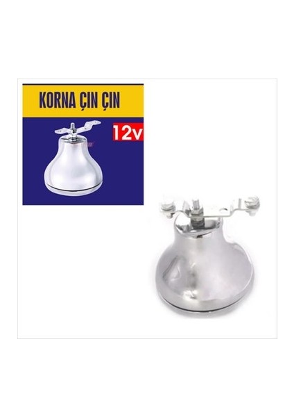 Krom Yüksek Sesli Çın Çın Tramvay Çan Korna 12V fiyatları