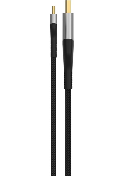 Gri QG08 8k 60 Hz Görüntü Kalitesi Type-C To Display Port Kablo 3m-Zore