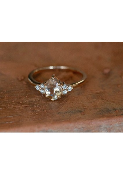 Morganite Pırlanta Yüzük modelleri