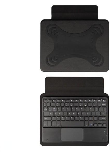 Border Keyboard 10-11" Inç Universal Bluetooh Bağlantılı Standlı Klavyeli Tablet Kılıfı