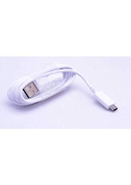 Beyaz 2000 Mah 2 In 1 Micro Ev Şarj Seti-Zore