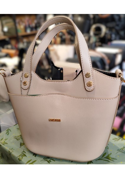 Kadın Orta Boy El ve Omuz Çantası 2 Li Model N1400