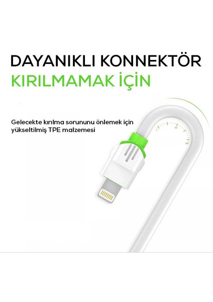 Beyaz LS32 Type-C USB Kablo-Zore