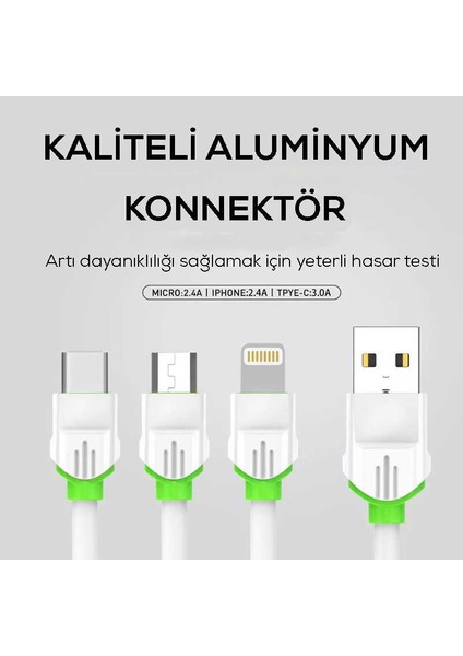 Beyaz LS32 Type-C USB Kablo-Zore