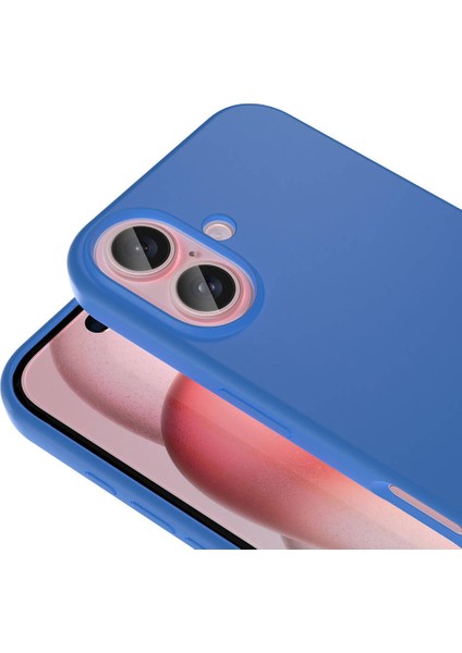 Apple iPhone 16 Plus Kılıf Magsafe Şarj Özellikli Sıvı Teknolojili Silinebilir Sert Kivi Kapak