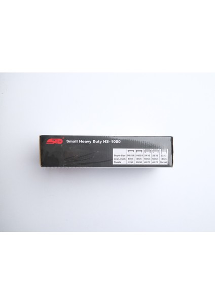 Kollu Zımba Makinesi Profesyonel 100 Syf Siyah HS-1000 fiyatları