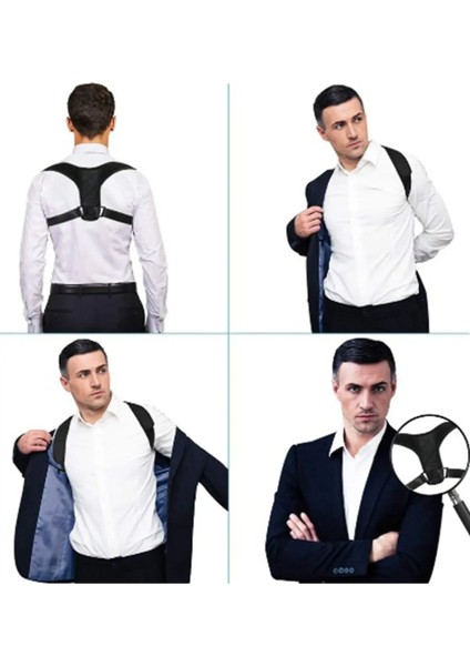 Dik Duruş Korsesi Kadın Erkek Dik Durmak Için Korse Postür Korse Dik Duruş Aparatı
