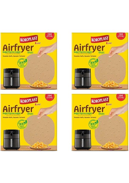 Tekno Trust Airfryer Doğal Pişirme Kağıdı 1+1 X2 fiyatları