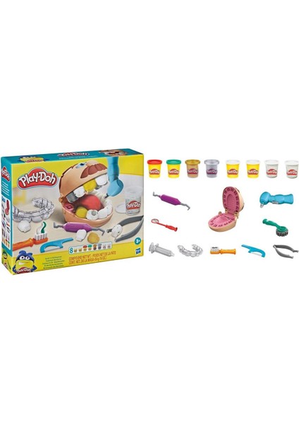 F1259 Play-Doh Dişçi Seti +3 Yaş