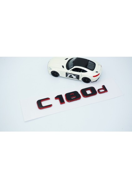 C 180D Bagaj Kırmızı Siyah Abs Yazı Logo Benz Ile Uyumlu fiyatları