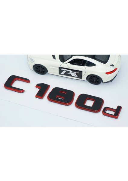 C 180D Bagaj Kırmızı Siyah Abs Yazı Logo Benz Ile Uyumlu fırsatları