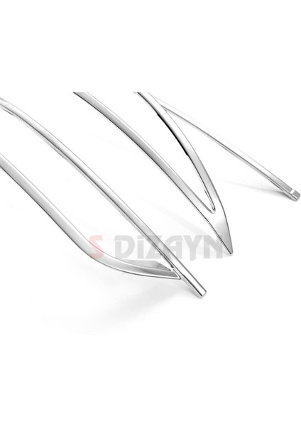 S-Dizayn Fiat Egea Sd Krom Arka Tampon Difüzör Çıtası 3 Prç. 2015 Üzeri fırsatları