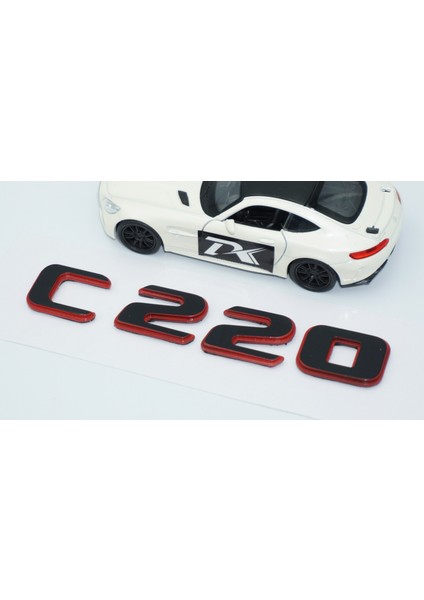 C 220 Bagaj Kırmızı Siyah Abs Yazı Logo Benz Ile Uyumlu fırsatları