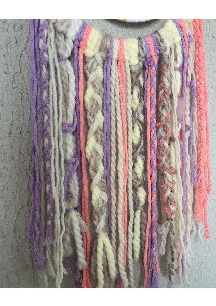 Milkshake Makrome Düş Kapanı Çocuk Bebek Odası Hediyelik Dekoratif Duvar Süsü fırsatları