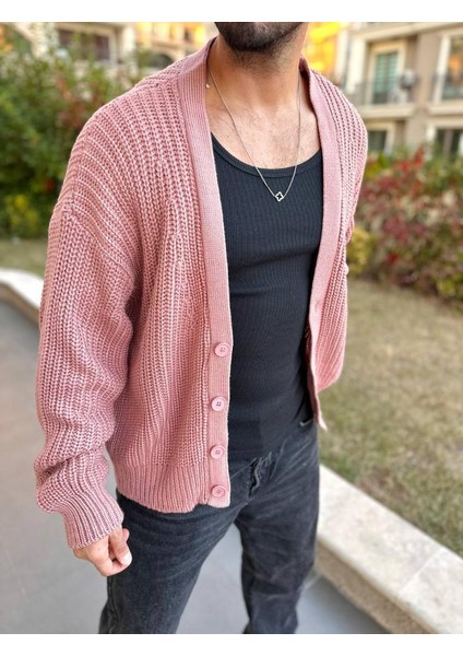 Hırka Triko Örgülü Desenli Örgü Hırka Şal Yaka Tüylenmez Naturel Pamuk Düğmeli Hırka modelleri