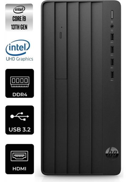 Pro Tower 290 G9 Intel Core I9-13900K 64GB 512GB SSD Freedos 8T2W9ES-258