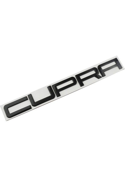 Cupra Uyumlu Piano Black Bagaj Yazısı