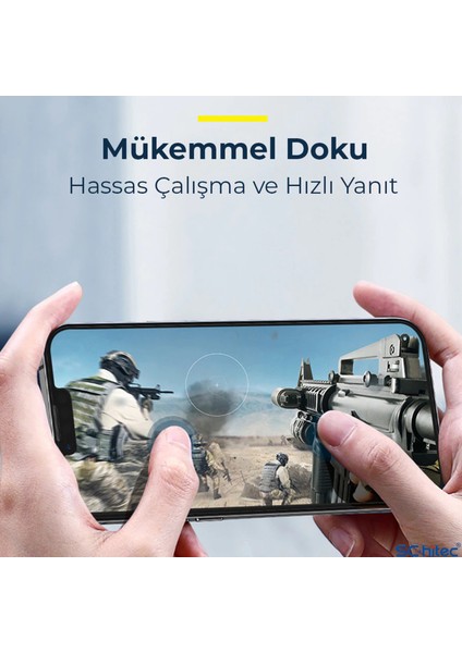 Huawei Nova 12i Ile Uyumlu Sadece Ön Kılıflı Kesim Ekran Koruyucu Kaplama