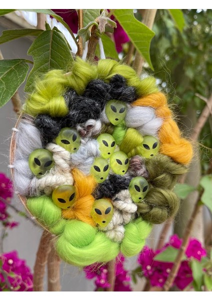 Ufo Erkek Çocuk Bebek Odası Hediyelik Perde Kapı Duvar Dekoru