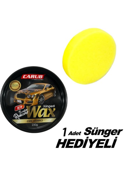 Oto Pasta Cila Çizik Giderici Wax 230 gr Süngerli modelleri