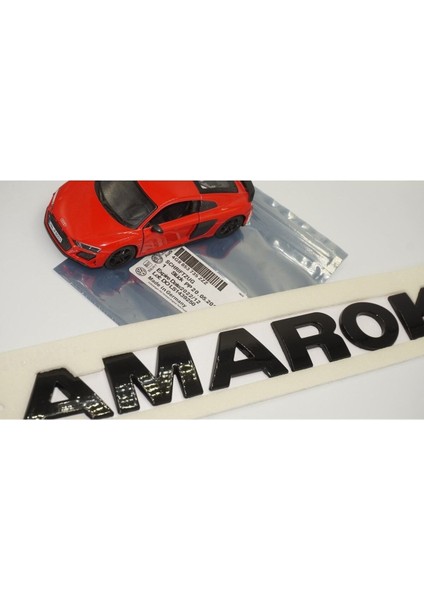 Vw Volkswagen Uyumlu Amarok Bagaj Siyah Abs 3D Yazı Logo Amblem fırsatları