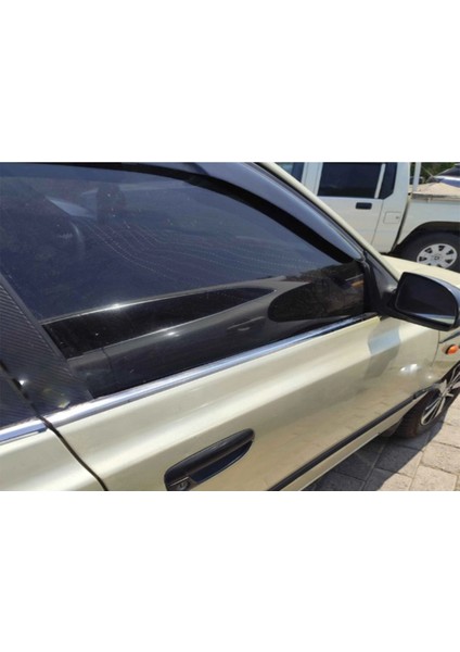 Hyundai Accent Milenyum ( 2000-2005 ) 4 Parça Cam Çıtası Krom Paslanmaz Çelik indirimleri