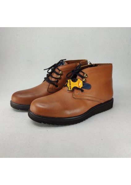 %100 Deri Ortopedik Tabanlı El Yapımı Erkek Botu fiyatları