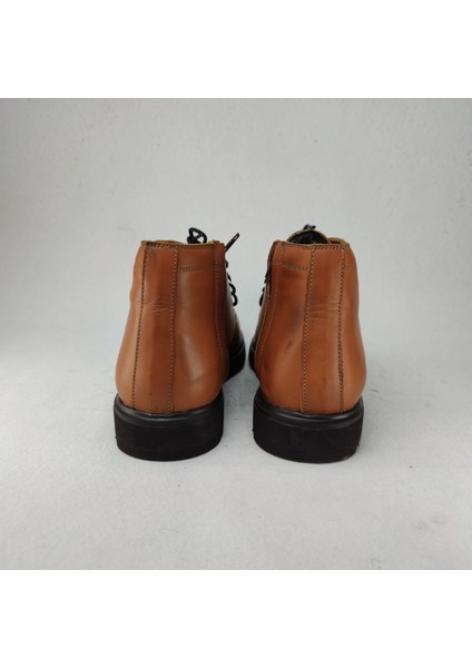 %100 Deri Ortopedik Tabanlı El Yapımı Erkek Botu modelleri
