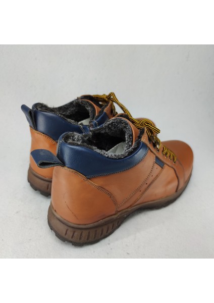 %100 Deri Ortopedik Tabanlı El Yapımı Erkek Botu modelleri