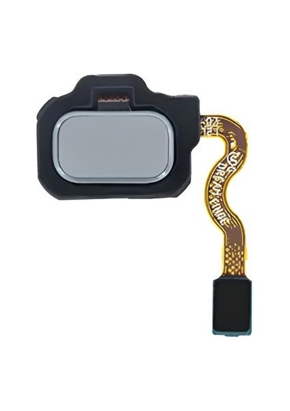Samsung Galaxy S8 - SM-G950F Parmak İzi Okuyucu Flex GÜMÜŞ