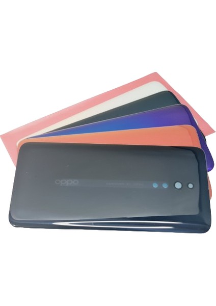 Oppo Reno Z Arka Pil Batarya Kapağı (CAM) B-7000 SİYAH