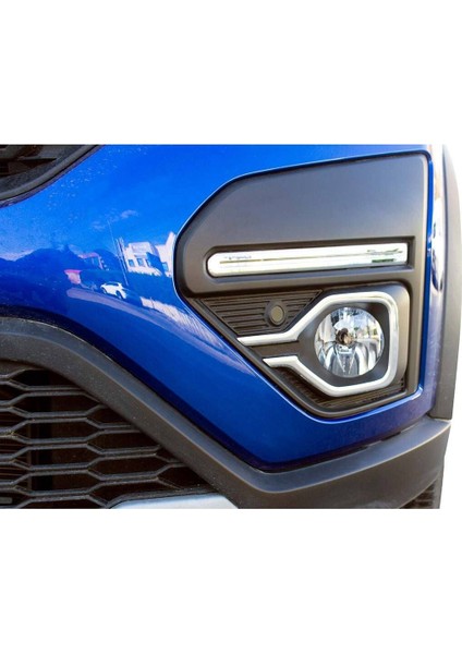 Dacia Sandero Dacia Sandero Stepway Krom Sis Far Çerçevesi 2 Parça 2021 ve Sonrası modelleri