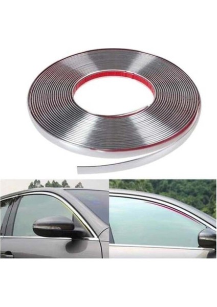 Fiat Palio 1,8cm Genişlik 5 Metre Boy Krom Nikelaj Düz Şerit Dekoratif Çıta fırsatları