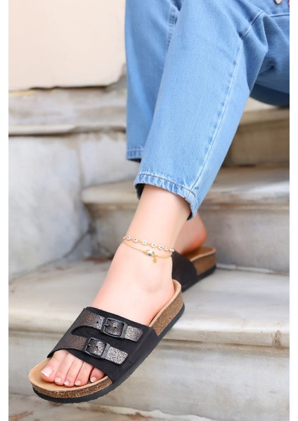 Rio Deri Mantar Taban Kadın Terlik modelleri