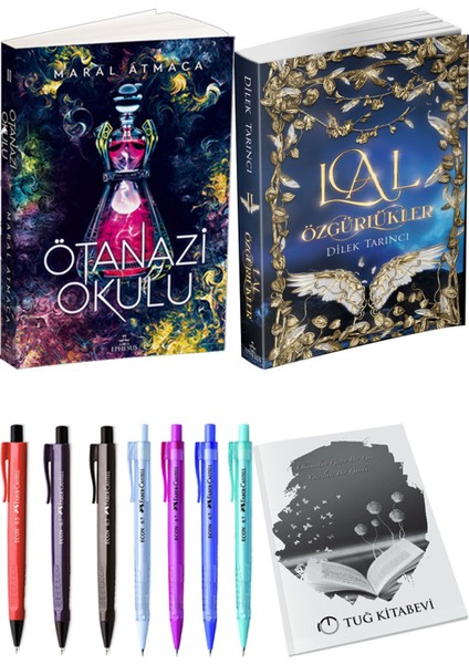 Lal Özgürlükler 2 ve Ephesus Yayınları Ötanazi Okulu 2 Maral Atmaca 2'li Set + Hediyeli