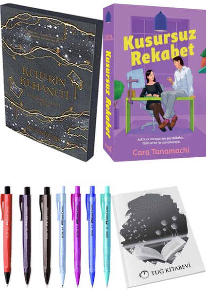 Kusursuz Rekabet ve Küllerin Kehaneti 3 Sena Nur Işık 2li Set